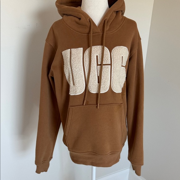NWOT UGG Tan Hoodie women’s size Small - Picture 3 of 12
